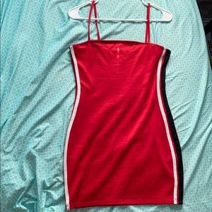 H&M Divided Red Dress